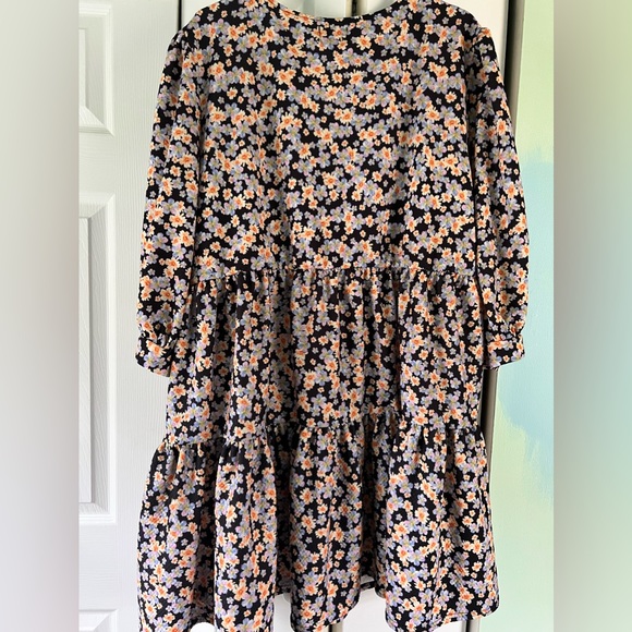 ASOS Design Floral Dress 3/4 Sleeve 22 - Picture 4 of 4